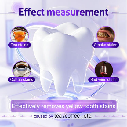 🦷Purple Toothpaste - Teeth Whitening & Stain Removal, Fresh Breath